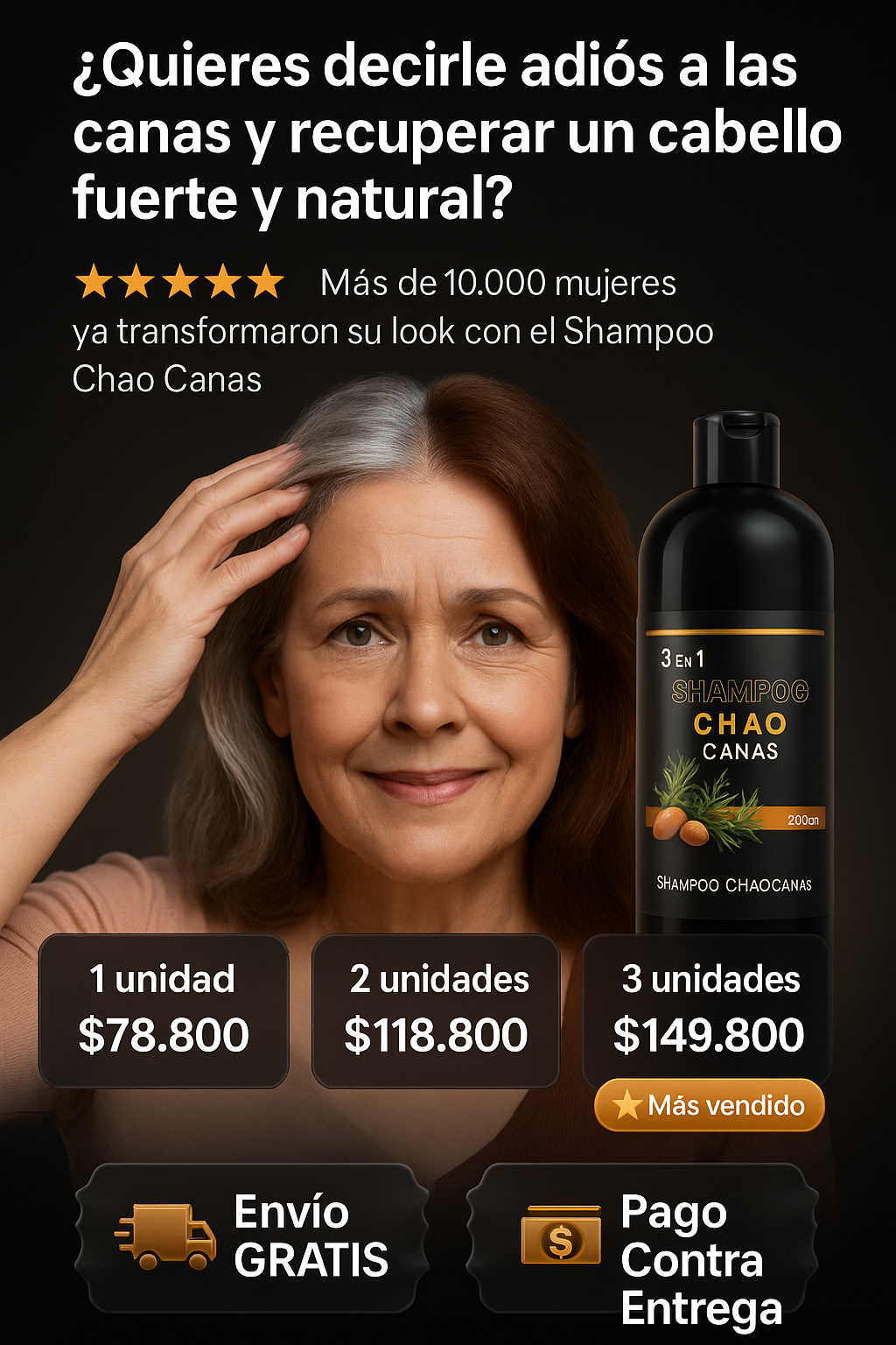Shampoo Chao Canas Tratmiento